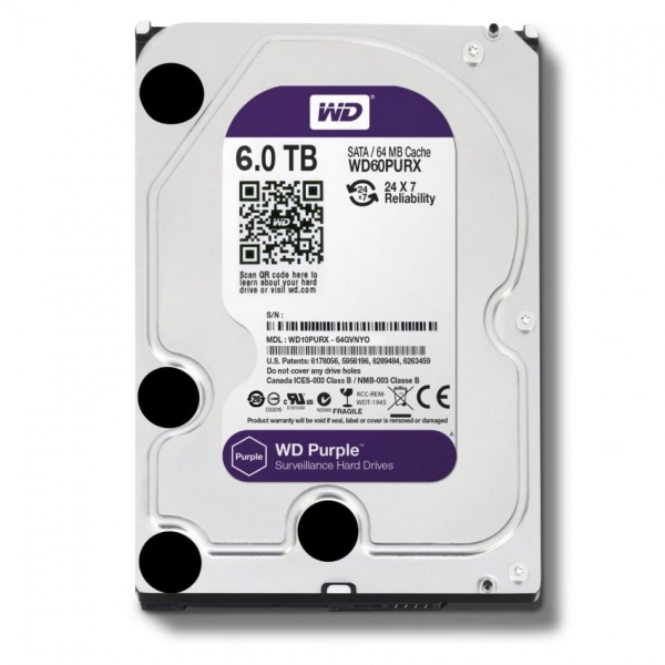 WD purple 6TB HDD-