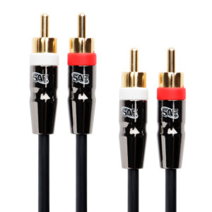 S-RCA-2M2M6 2RCA Male to 2RCA Male Digital Audio Cable 6FT