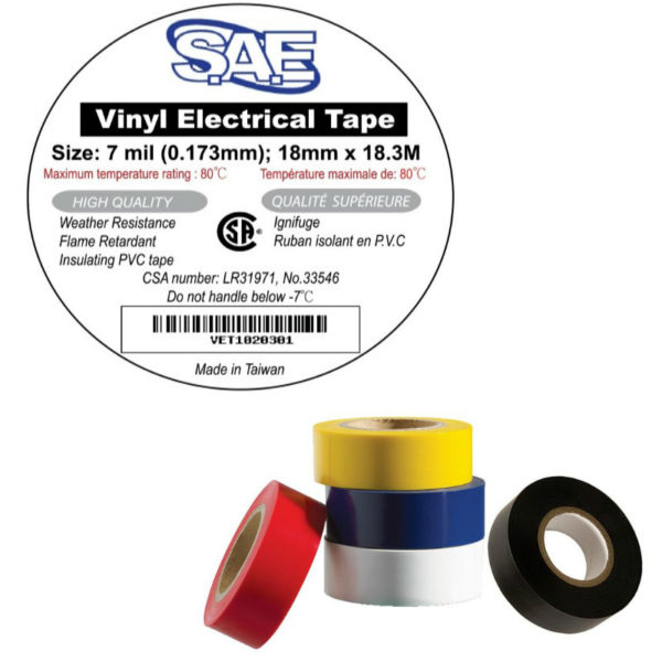 SAE Vinyl Electrical Tape