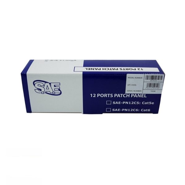 Patch Panel:SAE-PN12CAT5