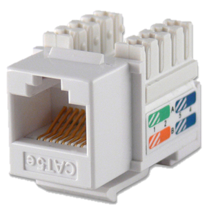 SAE-KU5(W): CAT 5e KEYSTONE White