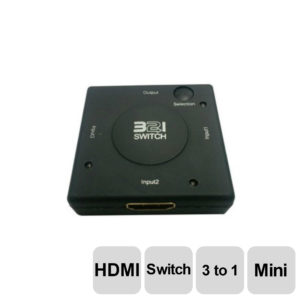 HDMI-SW301M Mini 3×1 HDMI Switch