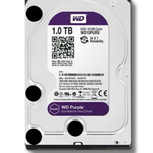 WD Purple Surveillance Storage; 1TB SATA 6Gb/s 3.5inch HDD Purple