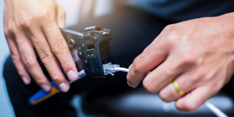 Connection,Procedure,Utp,Cable,,Twisting,Cable,Tool,Twisted,Pair,Ethernet Wiring Solution